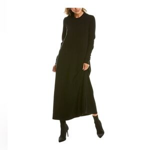 Michael Kors Collection Black Italian 100% Cashmere maxi dress